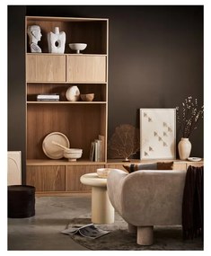 Libreria modulare in rovere colore naturale 110x199 cm Modulair - vtwonen