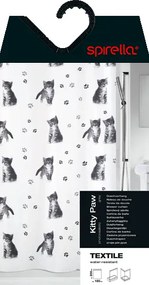 Tenda per doccia 180x200 cm Kitty – Spirella