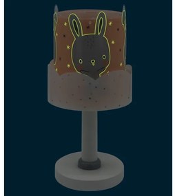Dalber 61151S - Lampada per bambini BUNNY 1xE14/40W/230V arancio