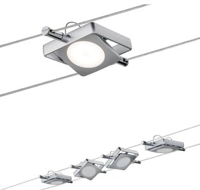 Paulmann 94107 - Set 4x LED da 4,3 W, faretto per sistema a cavo MAC 230 V