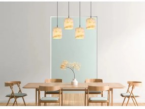 Globo 15580-4H - Lampadario a sospensione con filo ENGELBERT 4xE27/40W/230V