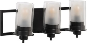 Lampada da parete in bianco e nero - Ixia