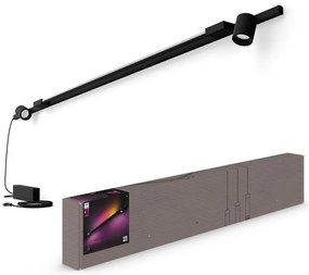 Binario Hue Perifo Set 2 cilindri + tube large nero LED 3070 LM