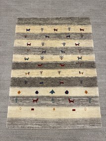 Gashguli Tappeto 100x140 Beige (Iran) Annodato A Mano