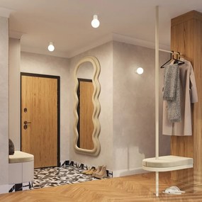 Lampada da parete color crema ø 12 cm Orbital – Sollux