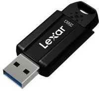 Chiavetta usb lexar ljds080256g bnbng jumpdrive s80 3.1 black black