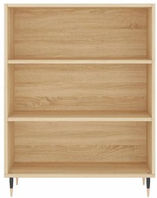 Credenza rovere sonoma 69,5x32,5x180 cm legno multistrato