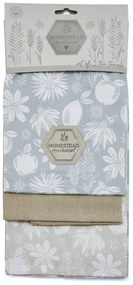Asciugamani in cotone in set da 3 45x65 cm Homestead - Cooksmart ®