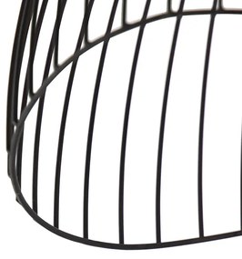 Plafoniera di design nera 29 cm - Pua