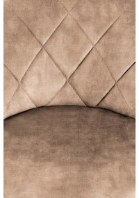 Sgabello bar 106x47 cm nero/marrone