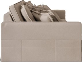 Divano marrone chiaro 236 cm Nora – Ropez