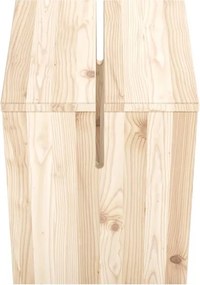 Sgabello di colore naturale in pino massiccio Join-In – Karup Design