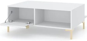 Tavolino da salotto FLOP bianco