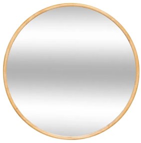 Atmosphera - Specchio da parete KIM diametro 75 cm albero di caucciù