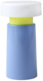 Lampada da tavolo a LED dimmerabile blu (altezza 17,5 cm) Victoria - Remember