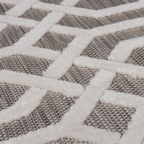 Tappeto beige per esterni 66x230 cm Mondo - Flair Rugs