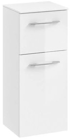 Armadietto bagno a terra Cassca PELIPAL 2 ante P 45 x L 30 x H 73 cm bianco