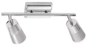 JUST LIGHT. 11229-17 - Faretto LED DALLI 2xLED/3,5W/230V cromo