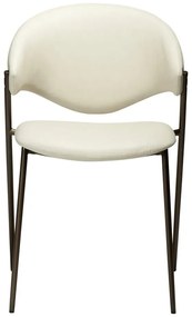 Sedia da pranzo avorio in similpelle Zone – DAN-FORM Denmark