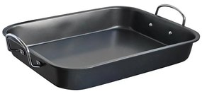 Teglia con manici TORO 37x4x29 cm, nera