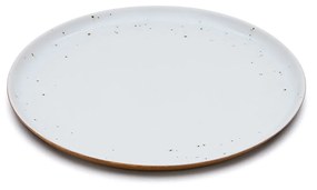 Kave Home - Piatto da dessert Publia in ceramica bianca