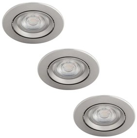 Philips - SET 3x Lampada LED da incasso dimmerabile DIVE LED/5W/230V 2700K