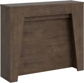 Consolle allungabile 90x25/211 cm DEVA Noce allunghe interne