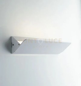 Applique a parete led aileron bianca 10w 1300lm 4000k 35x5,5x8cm in...