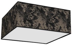 Plafoniera SATINO 3xE27/60W/230V nera/oro