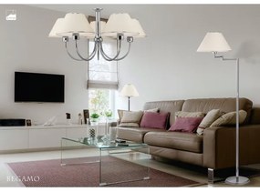 Jupiter 1580 - BG 5 CH - Lampadario a sospensione con supporto rigido BEGAMO 5xE27/60W