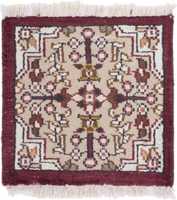 Agra Tappeto 30x30 (Indian) Annodato A Mano