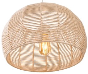 MAXLIGHT P0583 - Lampadario a sospensione con filo PRASLIN 1xE27/15W/230V diametro 39 cm beige