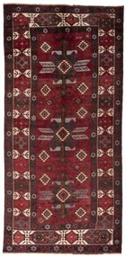 Turkmen Tappeto persiano 150 x 320 Rosso (Iran) Annodato A Mano