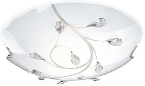 GLOBO 40404-3 - Plafoniera BURGUNDY 3xE27/40W/230V