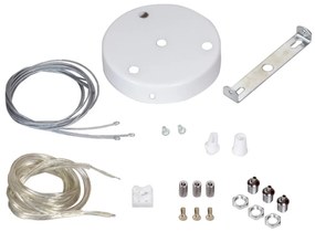 Pannello LED Rotondo a Sospensione 50W Slim CCT Ø600mm IP20 - Bianca