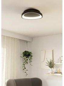 Eglo 901584 - Plafoniera LED dimmerabile LORETELLO LED/12W/230V nero + +TC