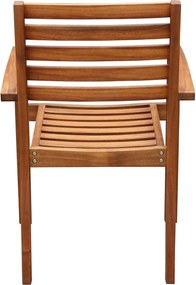 NILO - poltrona da giardino in legno