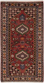 Hamedan Tappeto 130 x 70 (Iran) Annodato A Mano