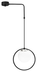 Apparecchio a sospensione in metallo nero Opviq luci Elpidas - Opviq lights