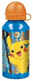 Bottiglia d'acqua Pokémon Pikachu Alluminio (400 ml)