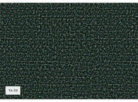 Divano angolare verde scuro (con penisola a sinistra/a U) Shell – Miuform