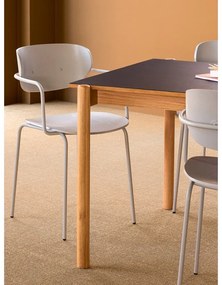 Tavolo da pranzo in rovere 107x190 cm Oblique - Hübsch