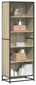 Libreria Rovere Sonoma 60x35x170,5 Cm İn Truciolato /