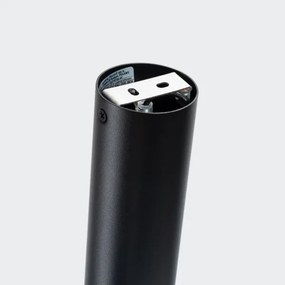 Sollux SL.1409 - Faretto NERO 1xGU10/10W/230V 22,5 cm nero/cromo lucido