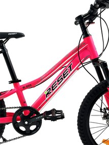 Bicicletta Mountain Bike per Bambini Unisex 20" MTB Phoenix 7V in Acciaio Fucsia...
