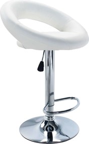 GUSTAVO - sgabello alto in acciaio set da 2