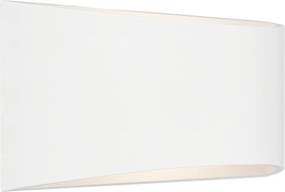 Applique da Parete G9 Bidirezionale 20x12 cm in Gesso Pitturabile