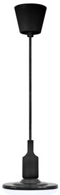 LED Lampada a sospensione KIKI 1xE27/10W/230V nero