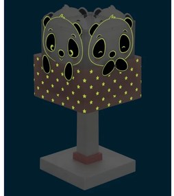 Dalber 63161S - Lampada per bambini PANDA 1xE14/40W/230V rosa