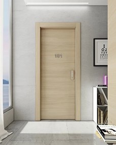 Porta per Bed & Breakfast battente Deserto olmo chiaro L 70 x H 210 cm sinistra